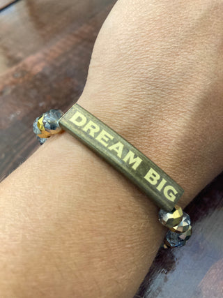 Dream Big Beaded Inspiration Bracelet