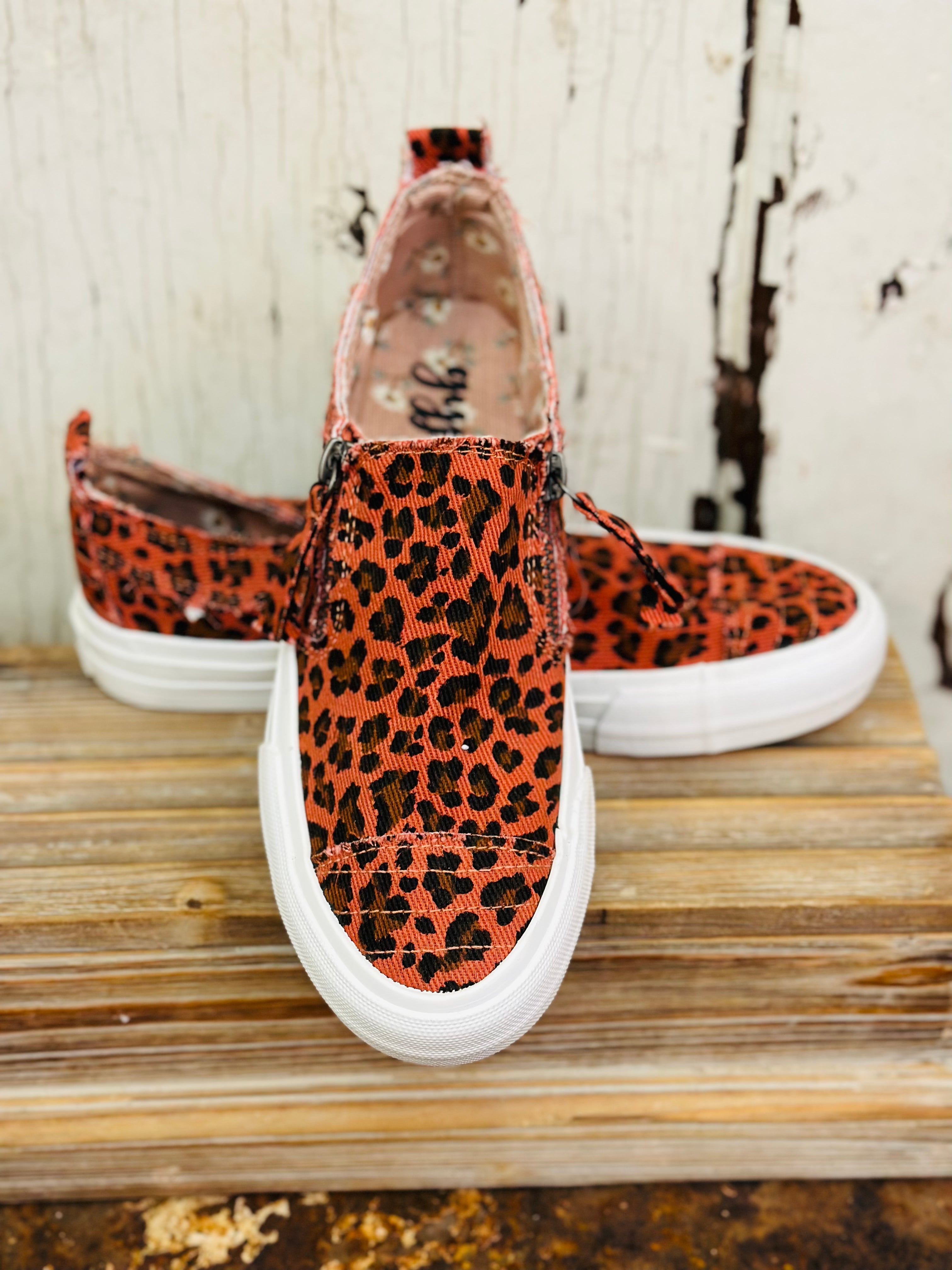 HOT SALE ~ Gypsy Jazz Leopard Zipper Shoes