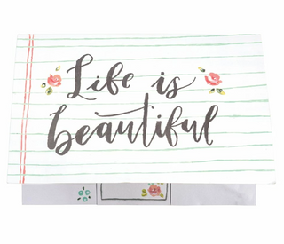 Life is Beautiful Sticky Note Set