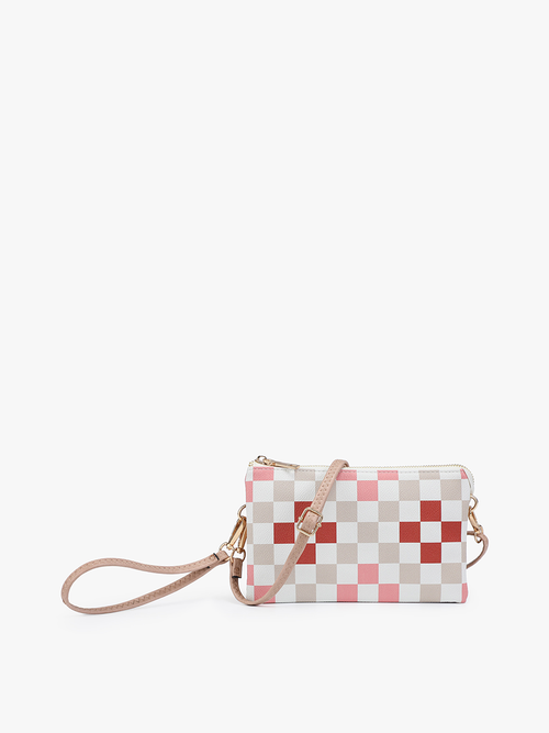 Riley Checkered Crossbody
