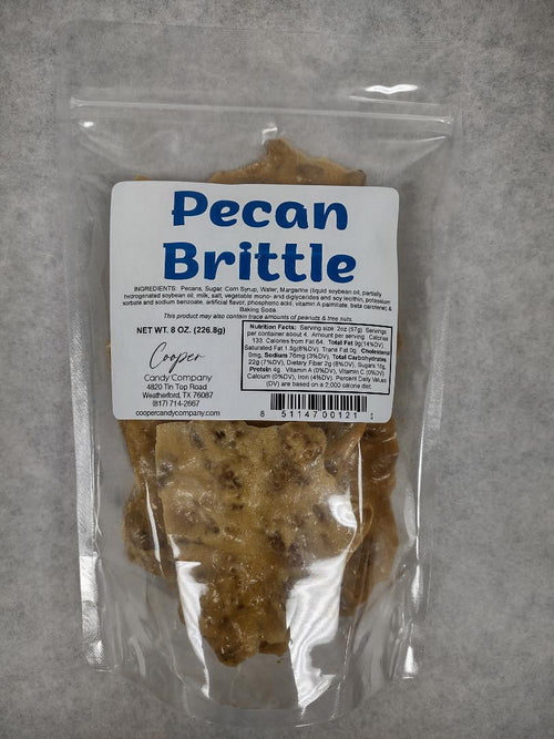 Pecan Brittle - 8 oz. bag
