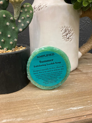 Simplified Summer Loofah Soap