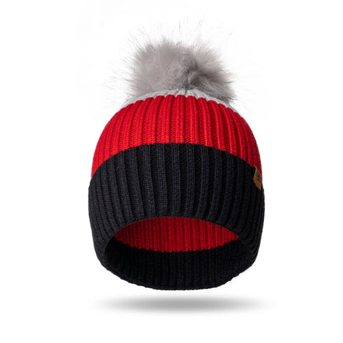 Britts Knits Wonderland Collection Kids Pom Hats Open Stock: Gray